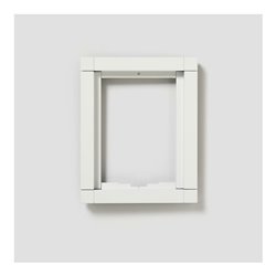 Siedle&Söhne Kombirahmen ws KR 611-1/1-0 W