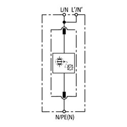 DEHN Blitzstromableiter DEHNbloc M DB 1 255
