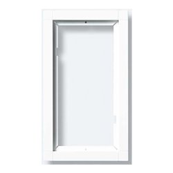 Siedle&Söhne Kombirahmen ws KR 611-2/1-0 W