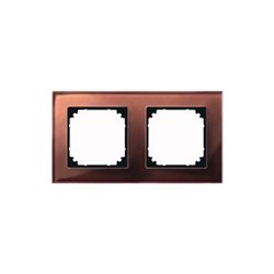 Merten Rahmen Glas 2f.mah/br waage/senkrecht 489215