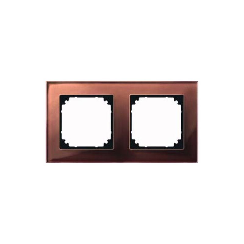 Merten Rahmen Glas 2f.mah/br waage/senkrecht 489215