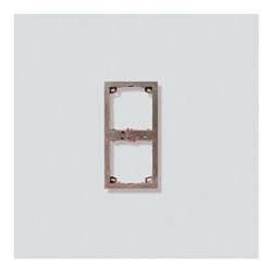 Siedle&Söhne Montagerahmen für 2 Module MR 611-2/1-0