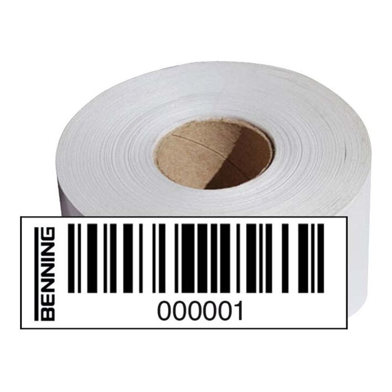 Benning Barcodeetiketten Nr. 1-1000 756301