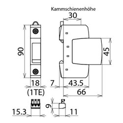 DEHN ÜS-Ableiter DEHNguard DG S 150 FM