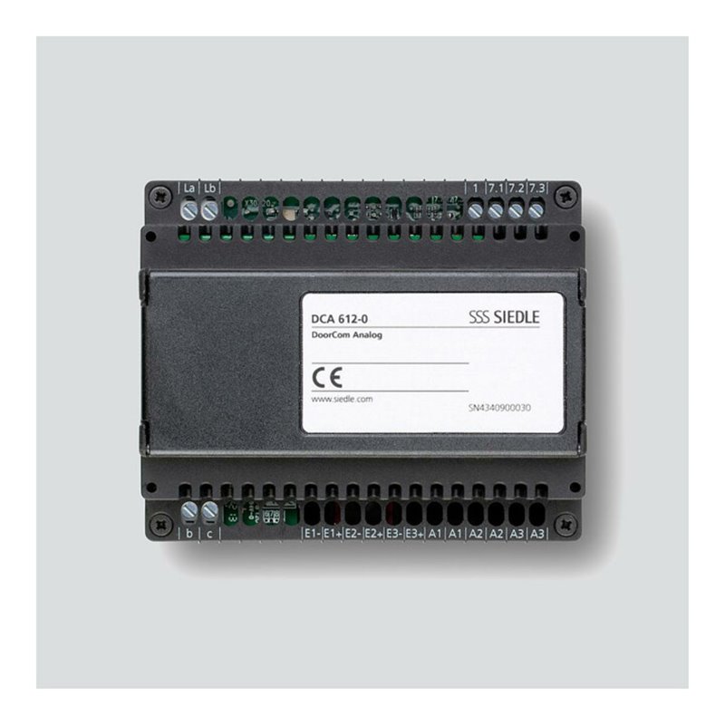 Siedle&Söhne Doorcom-Analog f.1+n System DCA 612-0