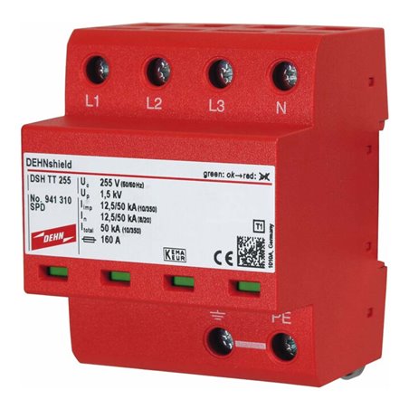 DEHN Kombi-Ableiter TT- u. TN-S-Systeme DSH TT 255