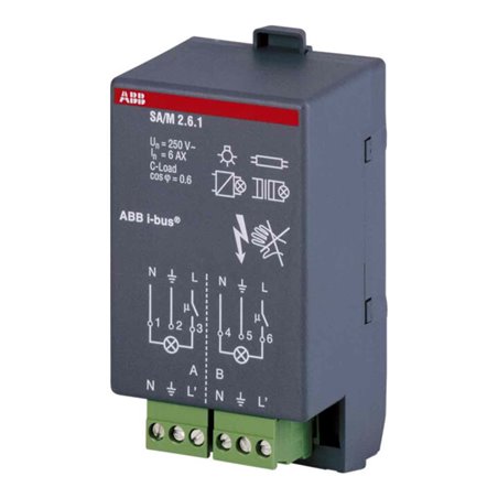 ABB Stotz S&J Schaltaktormodul 6A SA/M2.6.1