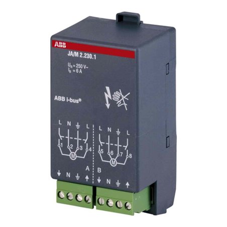 ABB Stotz S&J Jalousieaktormodul 230V AC JA/M2.230.1