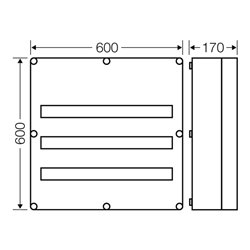 Hensel Automatengehäuse 84TE Mi 1885