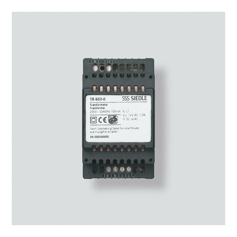 Siedle&Söhne Trafo TR 603-0