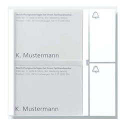 Siedle&Söhne Bus-Tasten-Modul si/met BTM 650-02 SM