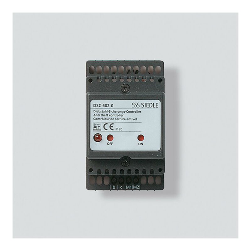 Siedle&Söhne Diebstahlschutz-Controller im Schalttafelgeh. DSC 602-0