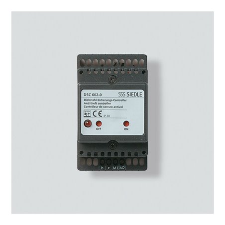 Siedle&Söhne Diebstahlschutz-Controller im Schalttafelgeh. DSC 602-0