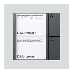 Siedle&Söhne Bus-Tasten-Modul dgr/gli BTM 650-02 DG