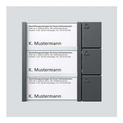 Siedle&Söhne Bus-Tasten-Modul dgr/gli BTM 650-03 DG