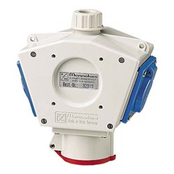 Mennekes DELTA-BOX CEE16A5P,2xSchuko 92915