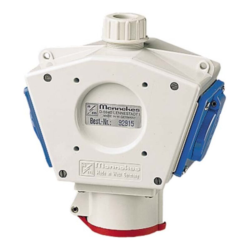 Mennekes DELTA-BOX CEE16A5P,2xSchuko 92915