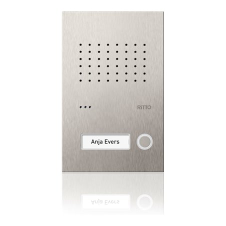 Ritto Türstation Pur Edelstahl Acero Audio, 1WE RGE1810125