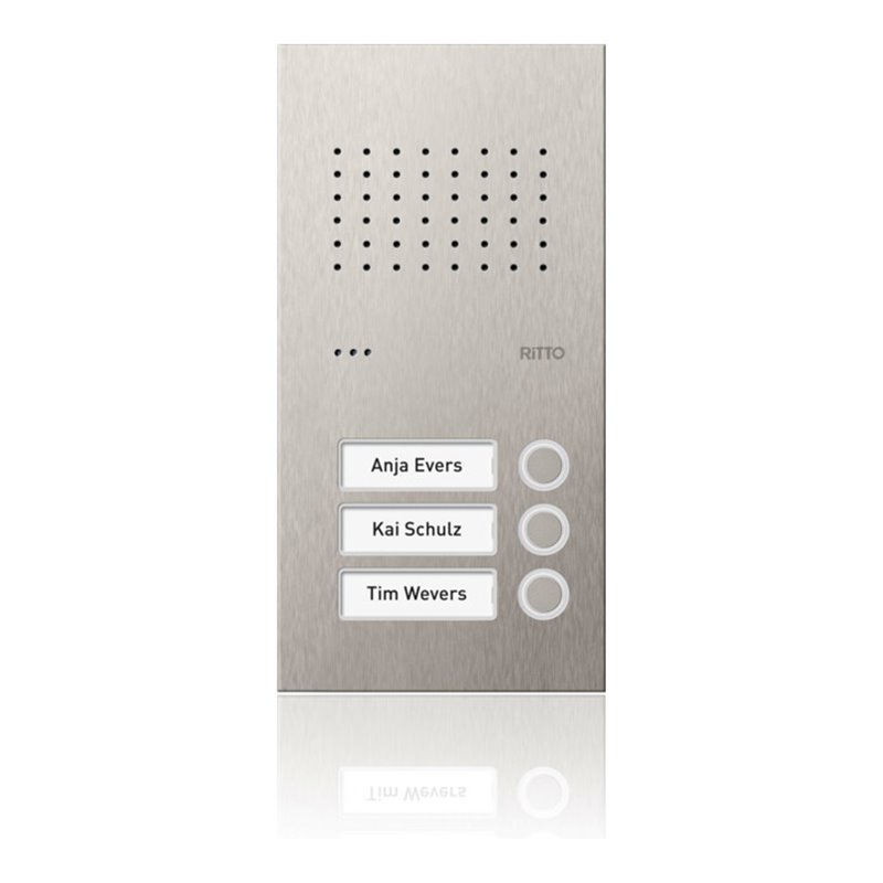 Ritto Türstation Pur Edelstahl Acero Audio, 3WE RGE1810325