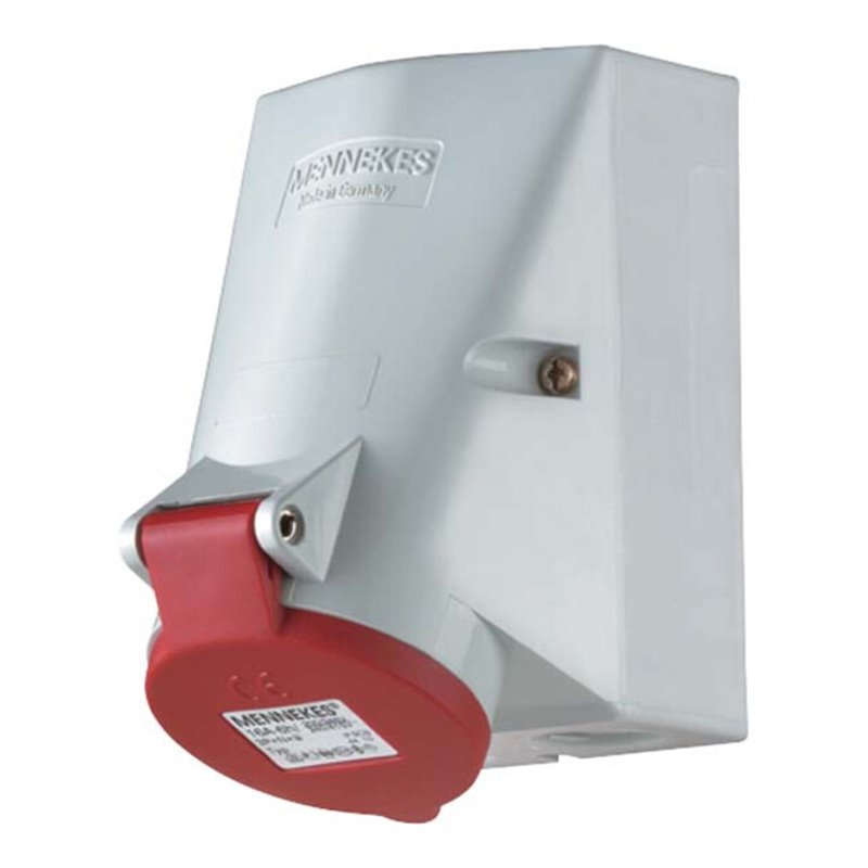 Mennekes Wanddose TwinCONTACT 16A,5p,6h,400V,IP44 419