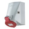 Mennekes Wanddose TwinCONTACT 16A,5p,6h,400V,IP44 419