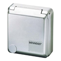 Mennekes Schuko-Anbaudose Cepex 16A,2p+E,230V,IP44 4984