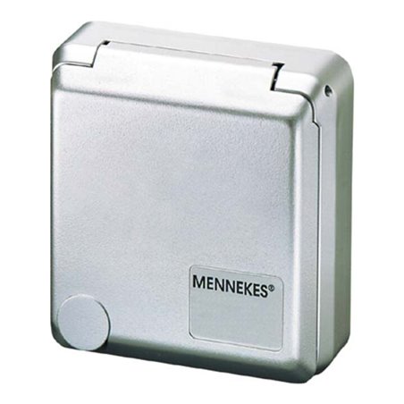 Mennekes Schuko-Anbaudose Cepex 16A,2p+E,230V,IP44 4984