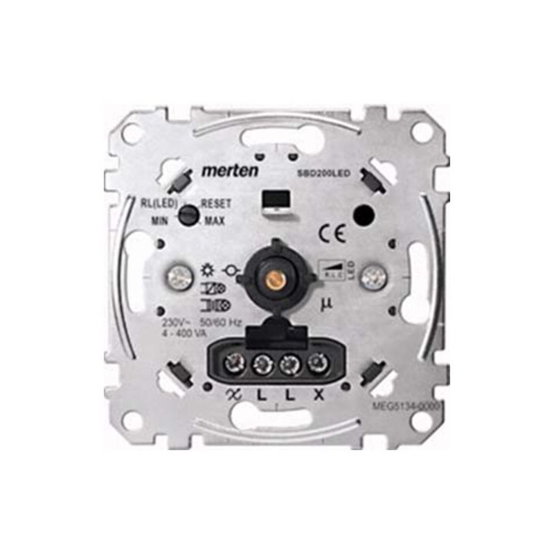 Merten Univers.Drehdimmer-Einsatz für LED-Lampen MEG5134-0000