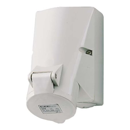 Mennekes Wanddose 32A,4p,1h,50V,IP44 2983A