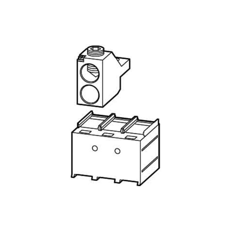 Eaton Tunnelklemme 3p. 1 Seite max. 240 NZM3-XKA2