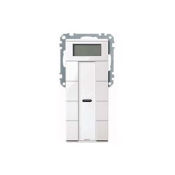 Merten Taster 4f.pws/gl mit RT-Regler MEG6214-0319