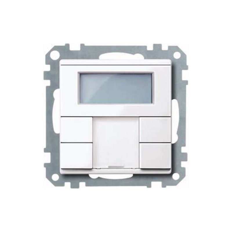 Merten Taster 2f.aws/gl mit RT-Regler MEG6212-0325