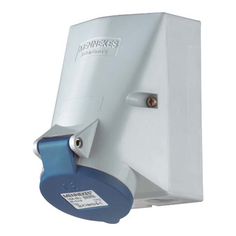Mennekes Wanddose TwinCONTACT 32A,3p,6h,230V,IP44 420
