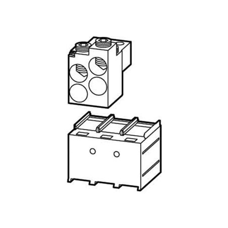 Eaton Tunnelklemme 3p. 1 Schalterseite NZM4-XKA