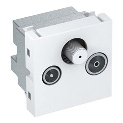 OBO Bettermann Vertr Antennensteckdose Stichdose ANT-3SD RW1