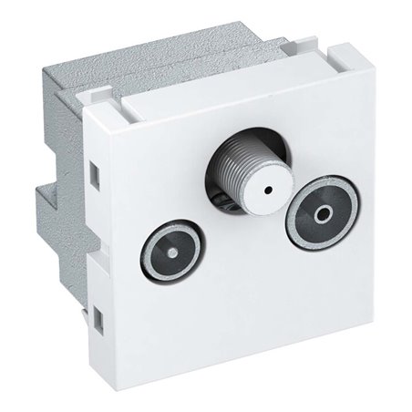 OBO Bettermann Vertr Antennensteckdose Stichdose ANT-3SD RW1