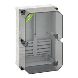 Spelsberg Zähler-Leergehäuse 400V transp. IP65 ZKi 1