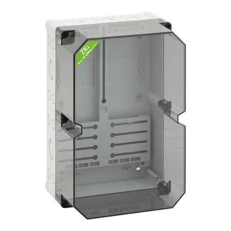 Spelsberg Zähler-Leergehäuse 400V transp. IP65 ZKi 1