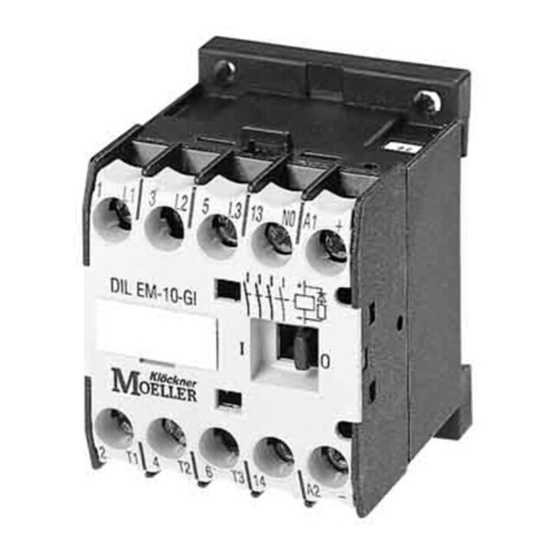 Eaton Leistungsschütz AC-3/400V:4kW 3p DILEM-01(24V50HZ)