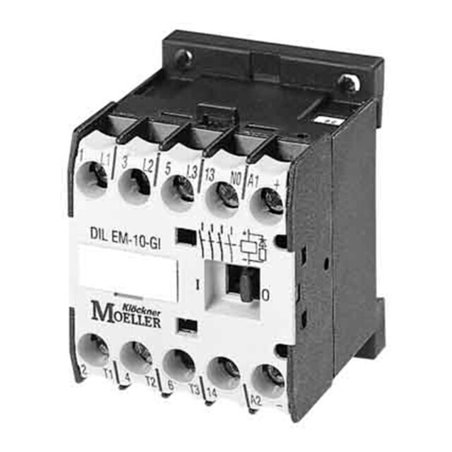 Eaton Leistungsschütz AC-3/400V:4kW 3p DILEM-01(24V50HZ)