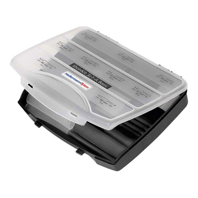 HellermannTyton Schrumpfschlauch-Set SHRINKIT 321-A BASIC 380-03004