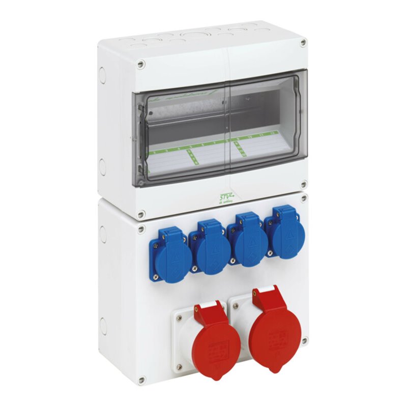 Spelsberg CEE-Steckdosen-Kombination STV 1224-S