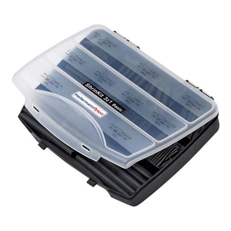 HellermannTyton Schrumpfschlauch-Set 321 Basic-PO-X-BK ShrinKit380-03001