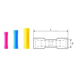 Weidmüller Quetschkabelschuh LIB 1,5B25 VF