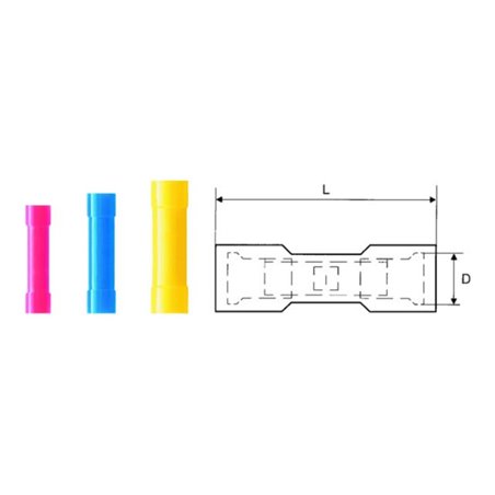 Weidmüller Quetschkabelschuh LIB 1,5B25 VF