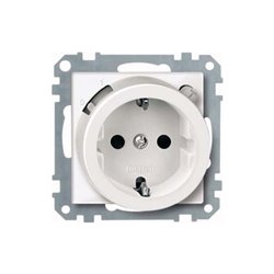 Merten FI-Steckdosen-Einsatz pwgl Schuko BRS 233819