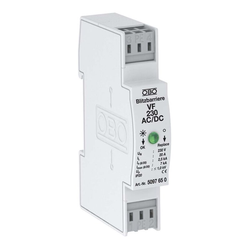 OBO Bettermann Vertr Blitzbarriere 230V AC VF230-AC/DC