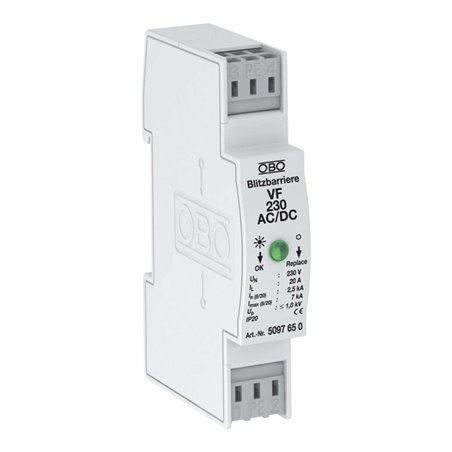 OBO Bettermann Vertr Blitzbarriere 230V AC VF230-AC/DC