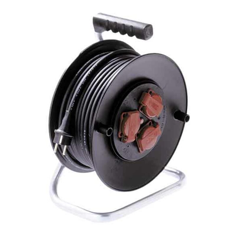 Bachmann Kabeltrommel 25m H07RN-F 3G1,5qmm 392.182