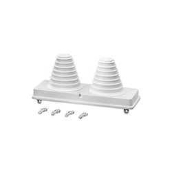 Hensel Kabeleinführungsflansch 2x d30-72 mm Mi FP 72